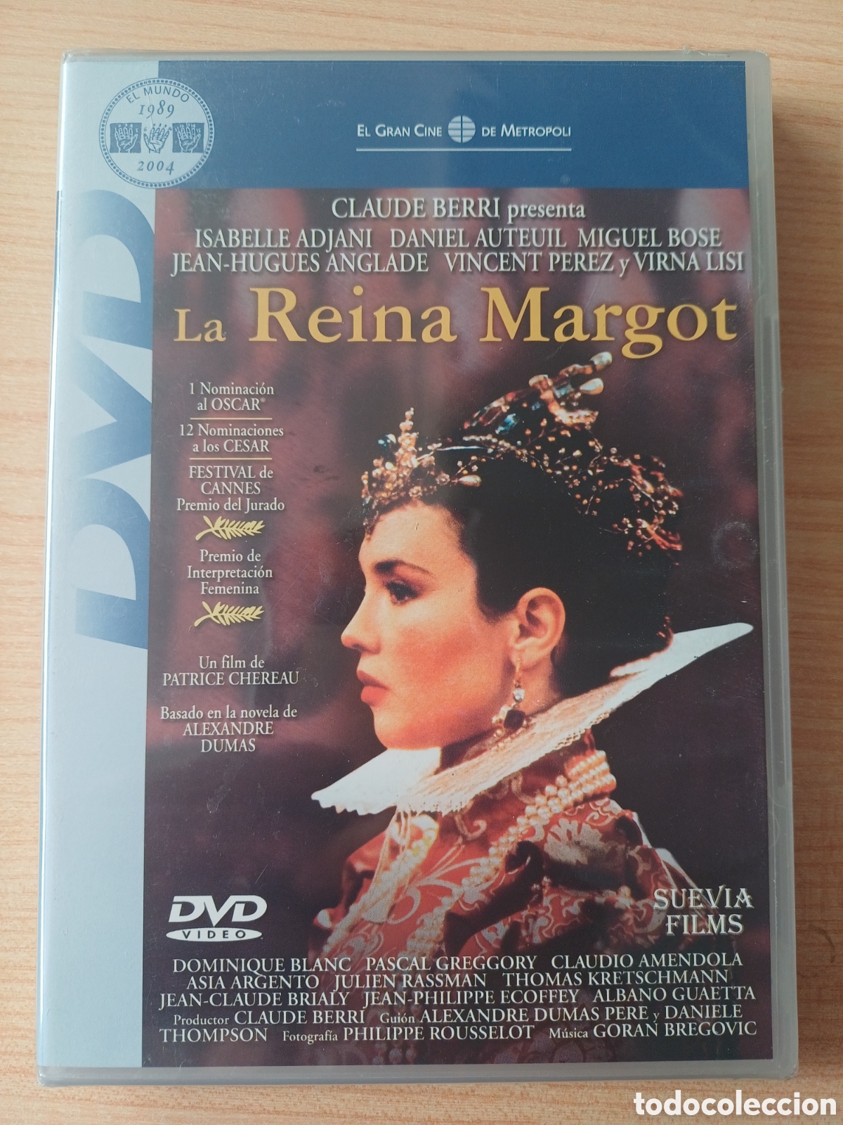 Cin&eacute;ma: LA REINA MARGOT DVD PRECINTADO BERRI ADJANI MIGUEL BOSE VINCENT PEREZ
