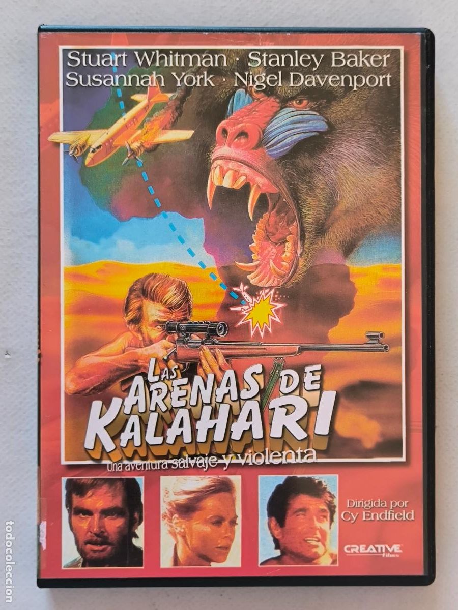 Cine: DVD LAS ARENAS DE KALAHARI - CY ENDFIELD (5Vw)