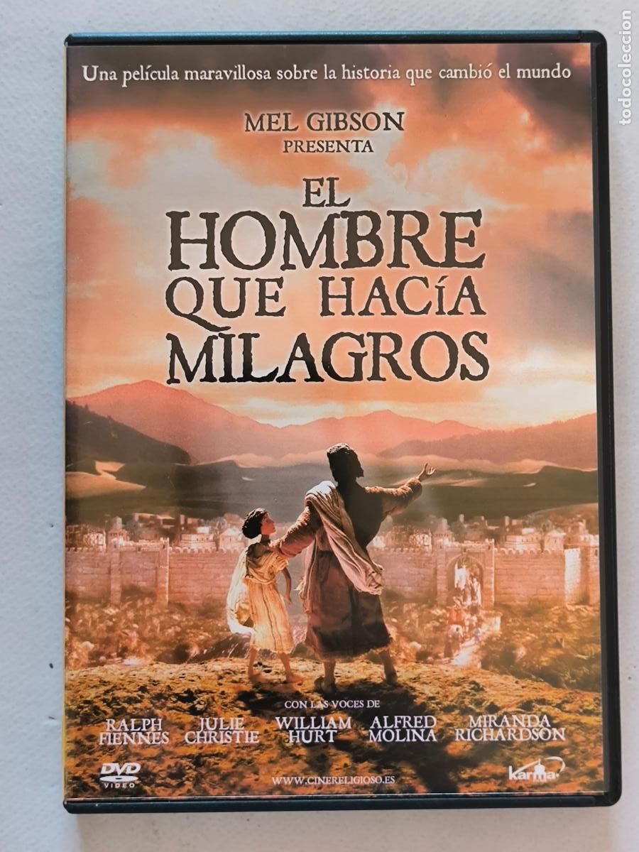 Cin&eacute;ma: DVD EL HOMBRE QUE HACIA MILAGROS - STOP MOTION (5W)