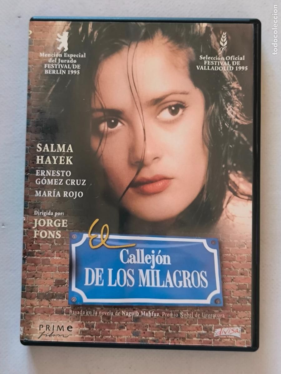 Cine: DVD EL CALLEJON DE LOS MILAGROS - SALMA HAYEK (5Ww)