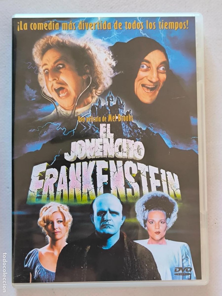 Cine: DVD EL JOVENCITO FRANKESTEIN - MEL BROOKS (5X)