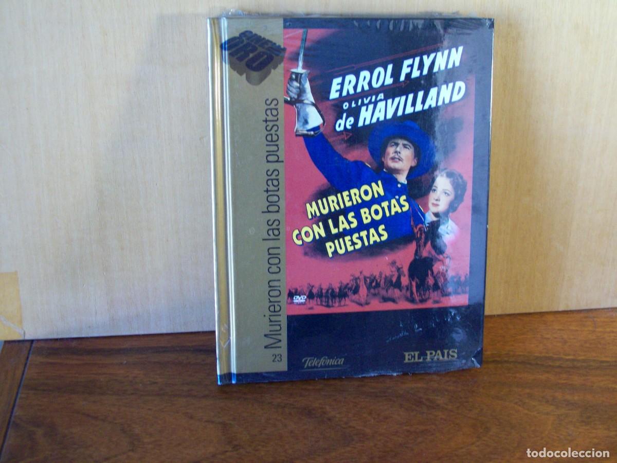 Cine: MURIERON CON LAS BOTAS PUESTAS - ERROL FLYNN - OLIVIA DE HAVILLAND - DVD TAPAS DURAS