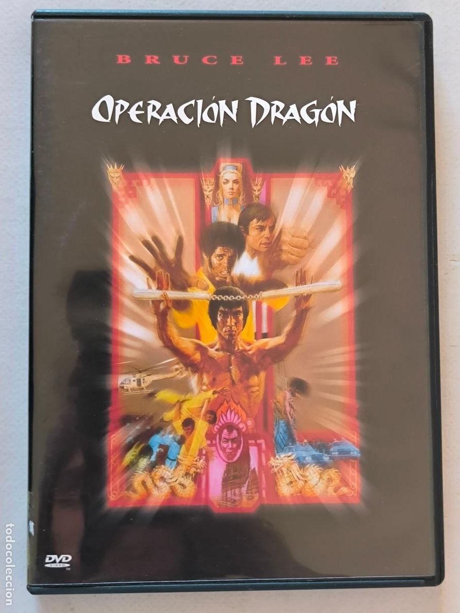 Cinema: DVD OPERACION DRAGON - BRUCE LEE (5X)