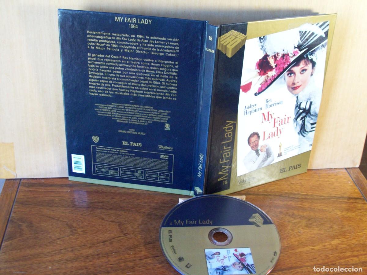 Cine: MY FAIR LADY - AUDREY HEPBURN - REX HARRISON - DVD TAPA DURA EDICION EL PAIS