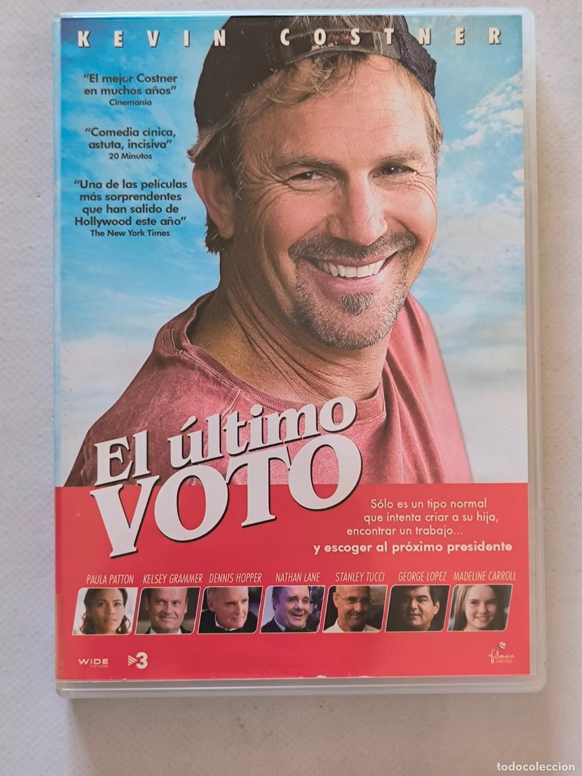 Cine: DVD EL ULTIMO VOTO - KEVIN COSTNER (5X)