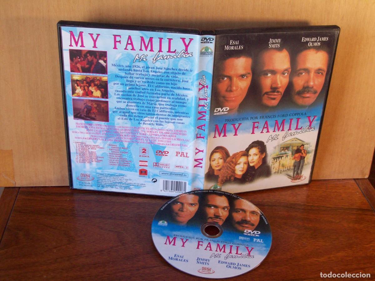 Cine: MI FAMILY (MI FAMILIA) - ESAI MORALES - JIMMY SMITS - EDWARD JAMES OLMOS - DVD