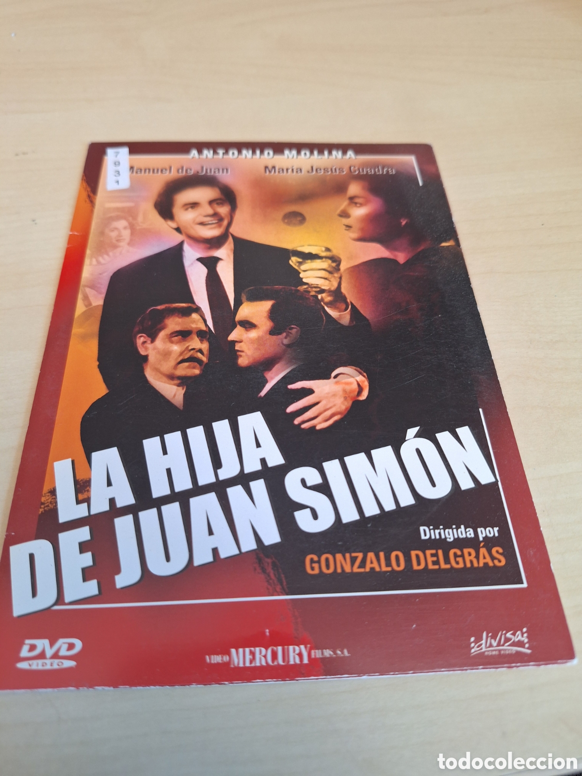 Cine: CNT7931 la hija de Juan sim&oacute;n DVD CARTON