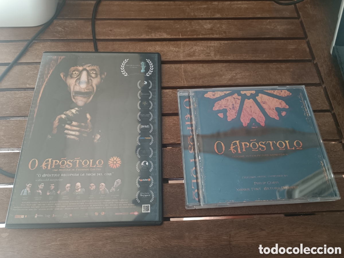 Cine: O apostolo dvd y CD con BSO artefacto producciones Fernando cortizo edici&oacute;n especial premios Goya