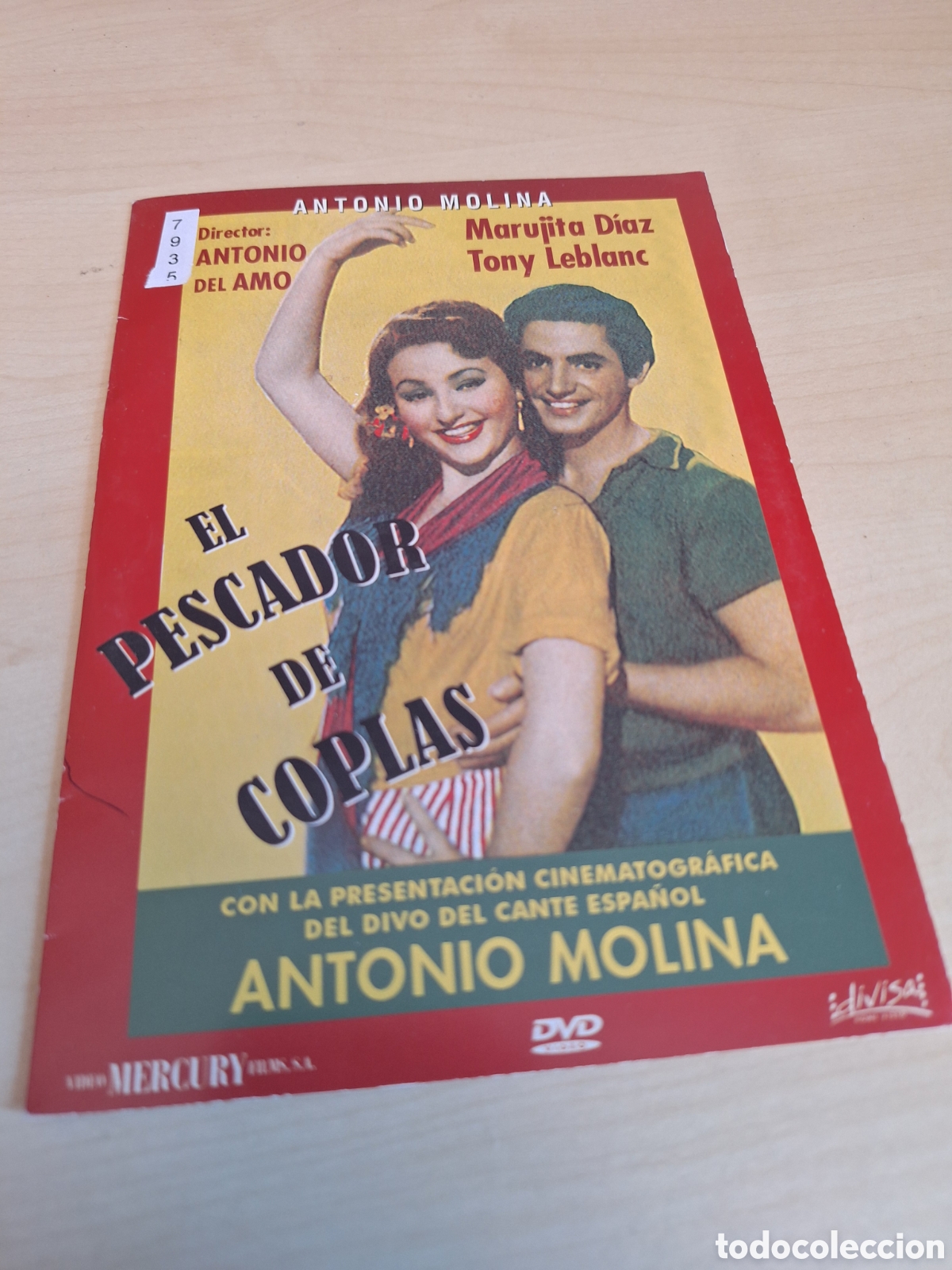 Cine: CNT7935 el pescador de coplas DVD CARTON