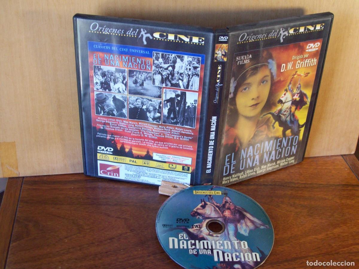 Cine: EL NACIMIENTO DE UNA NACION - HENRY WALTHALL - LILLIAN GISH - DVD BLANCO Y NEGRO MUDA