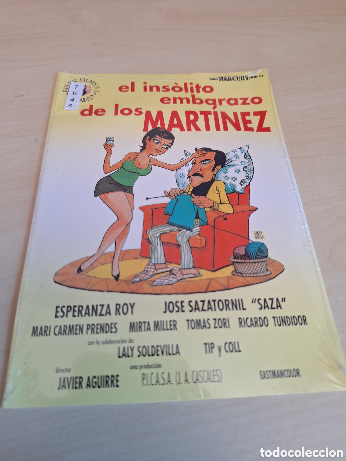 Cine: CNT7946 el ins&oacute;lito embarazo de los Mart&iacute;nez DVD CARTON