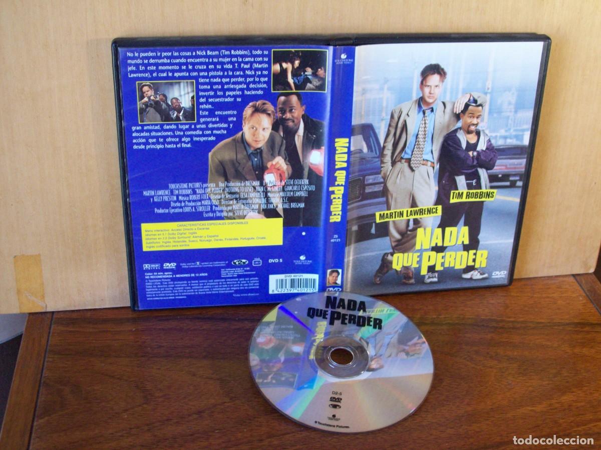 Cine: NADA QUE PERDER - TIM ROBBINS - MARTIN LAVRENCE - GIANCARLO EXPOSITO - DVD