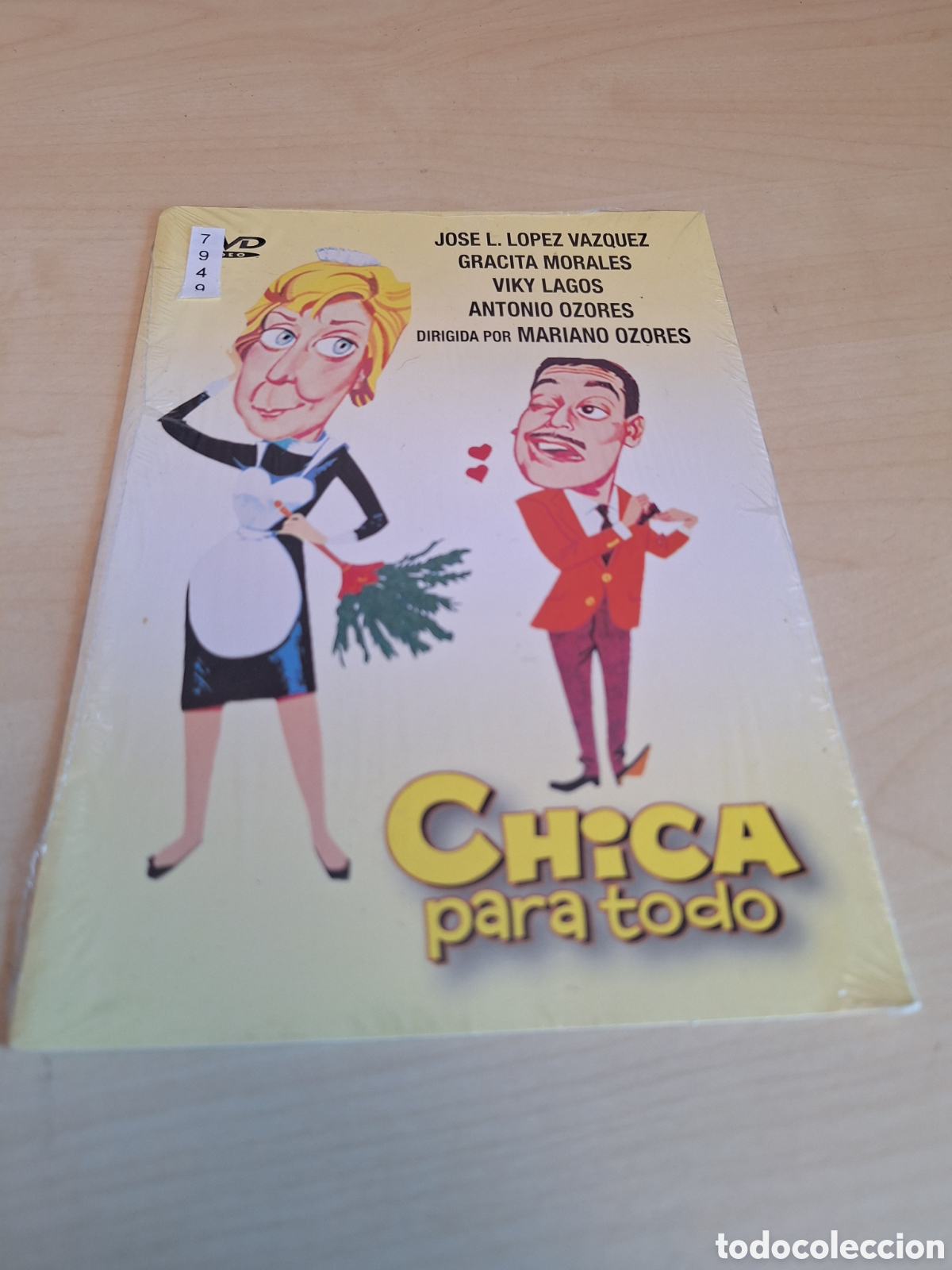 Cine: CNT7949 chica para todo DVD CARTON
