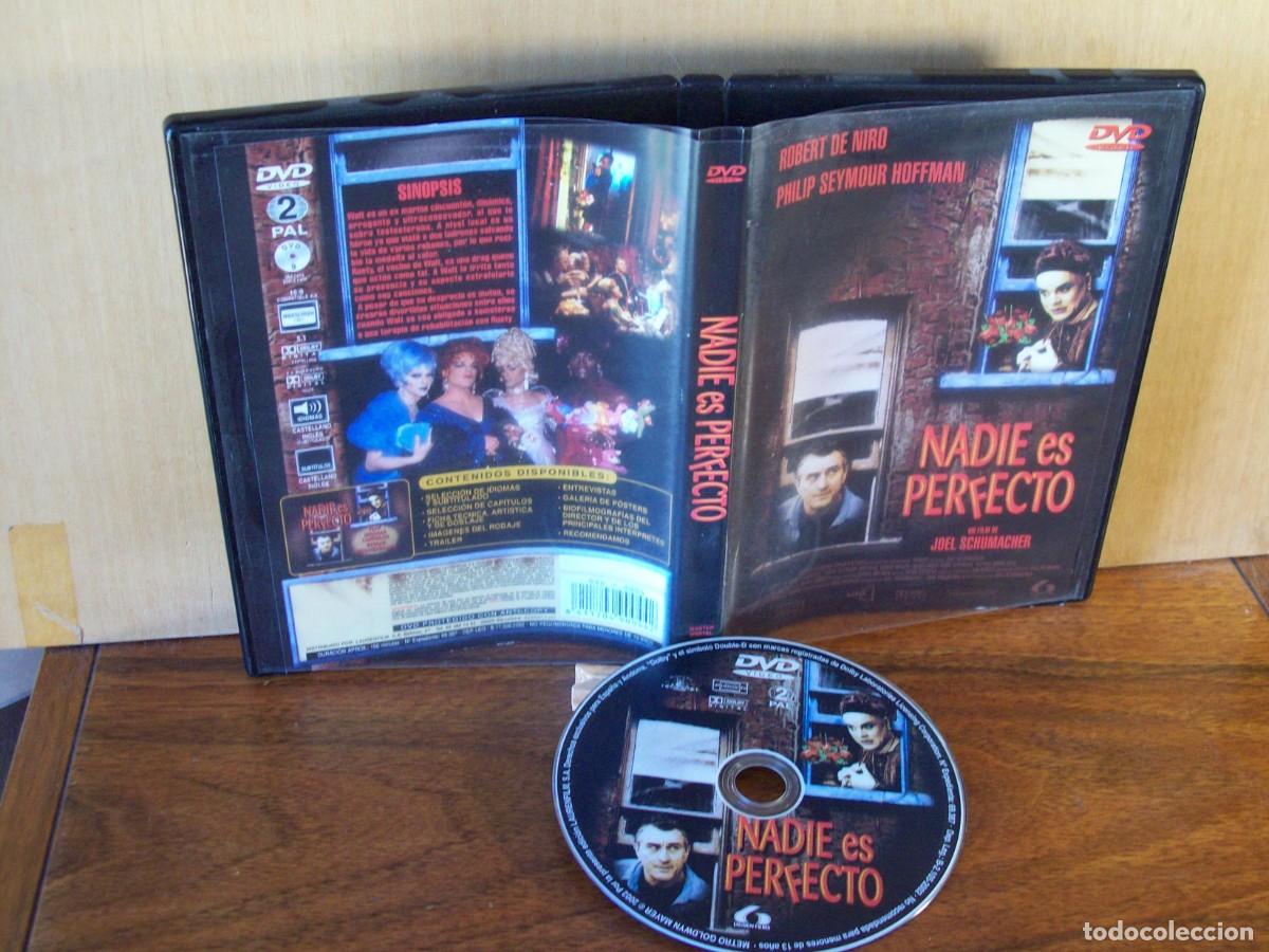 Cine: NADIE ES PERFECTO - ROBERT DE NIRO - PHILIP SEYMOUR HOFFMAN - DVD