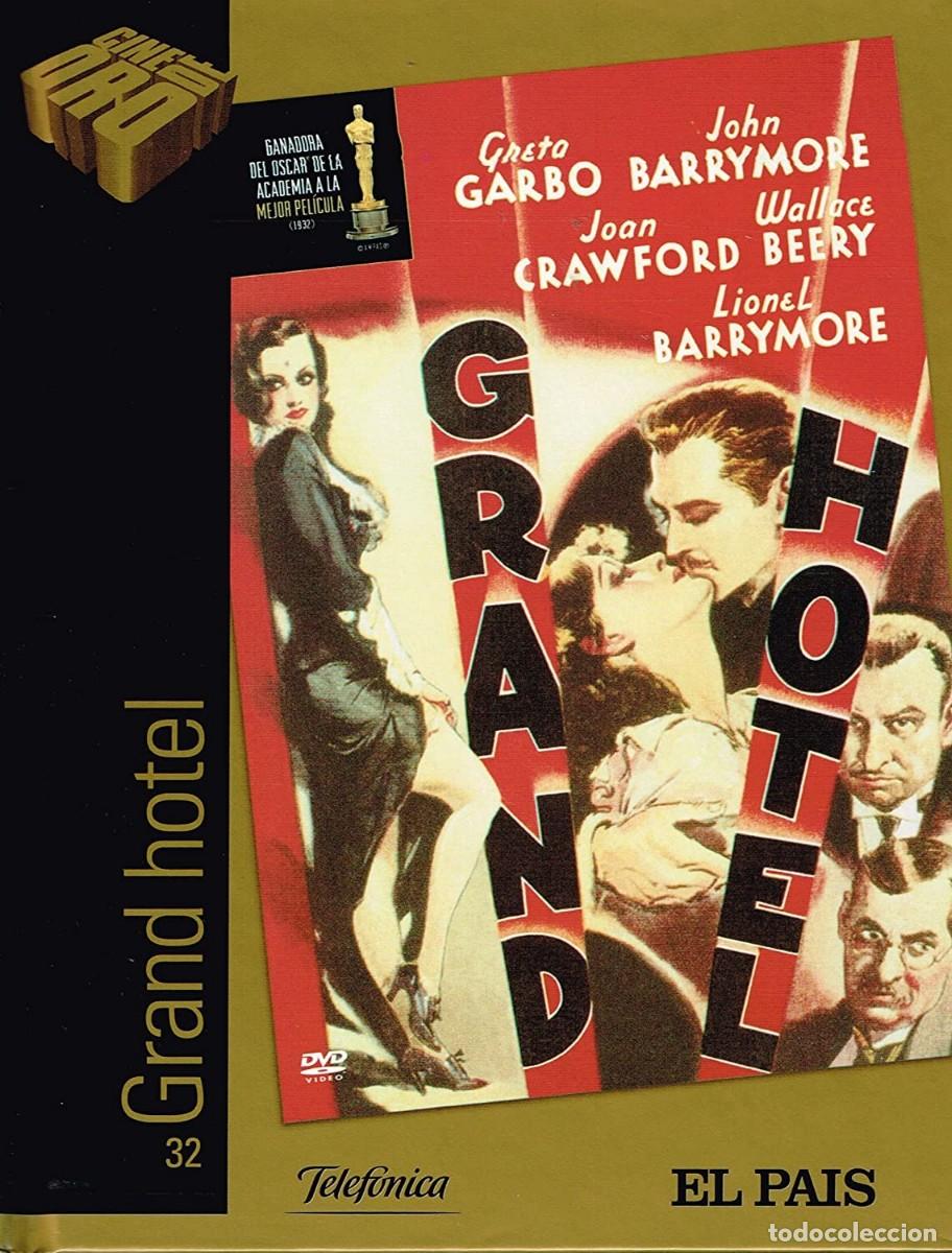 Cine: Grand Hotel (Edmund Goulding, 1932) - DVD disco libro El Pais - Greta Garbo