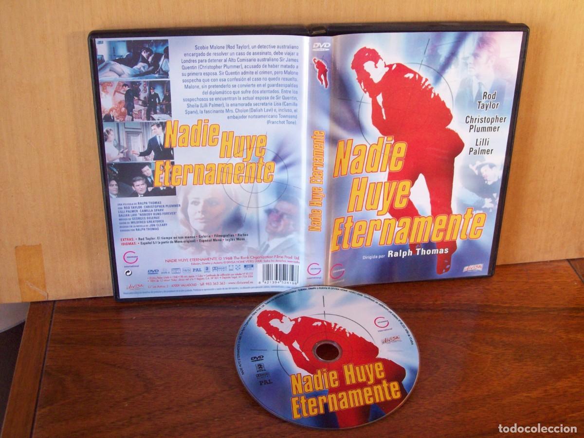 Cine: NADIE HUYE ETERNAMENTE - ROD TAYLOR - CRISTOPHER PLUMMER - LILLI PALMER - DVD