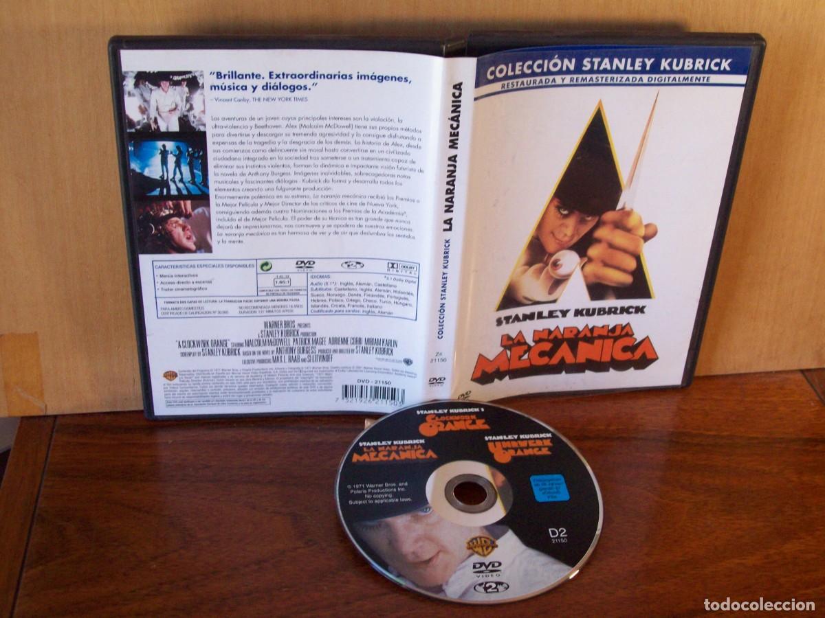 Cine: LA NARANJA MECANICA - DVD RESTAURADO Y REMASTERIZADO DIGITALMENTE