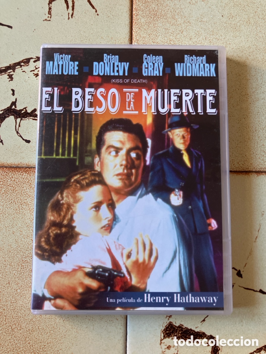 Cine: El Beso de la Muerte / DVD / Richard Widmark / Cine Negro