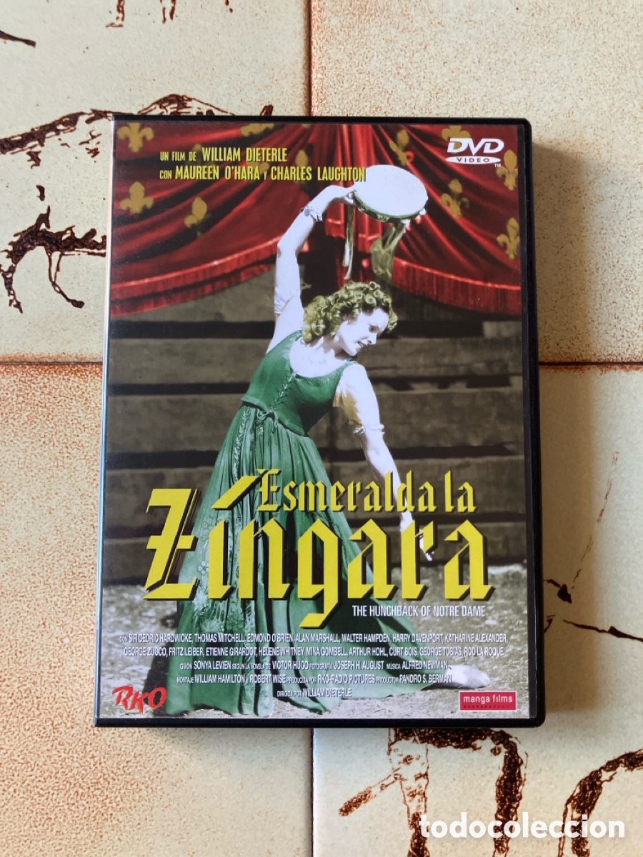 Cine: Esmeralda la Z&iacute;ngara / DVD / William Dieterle