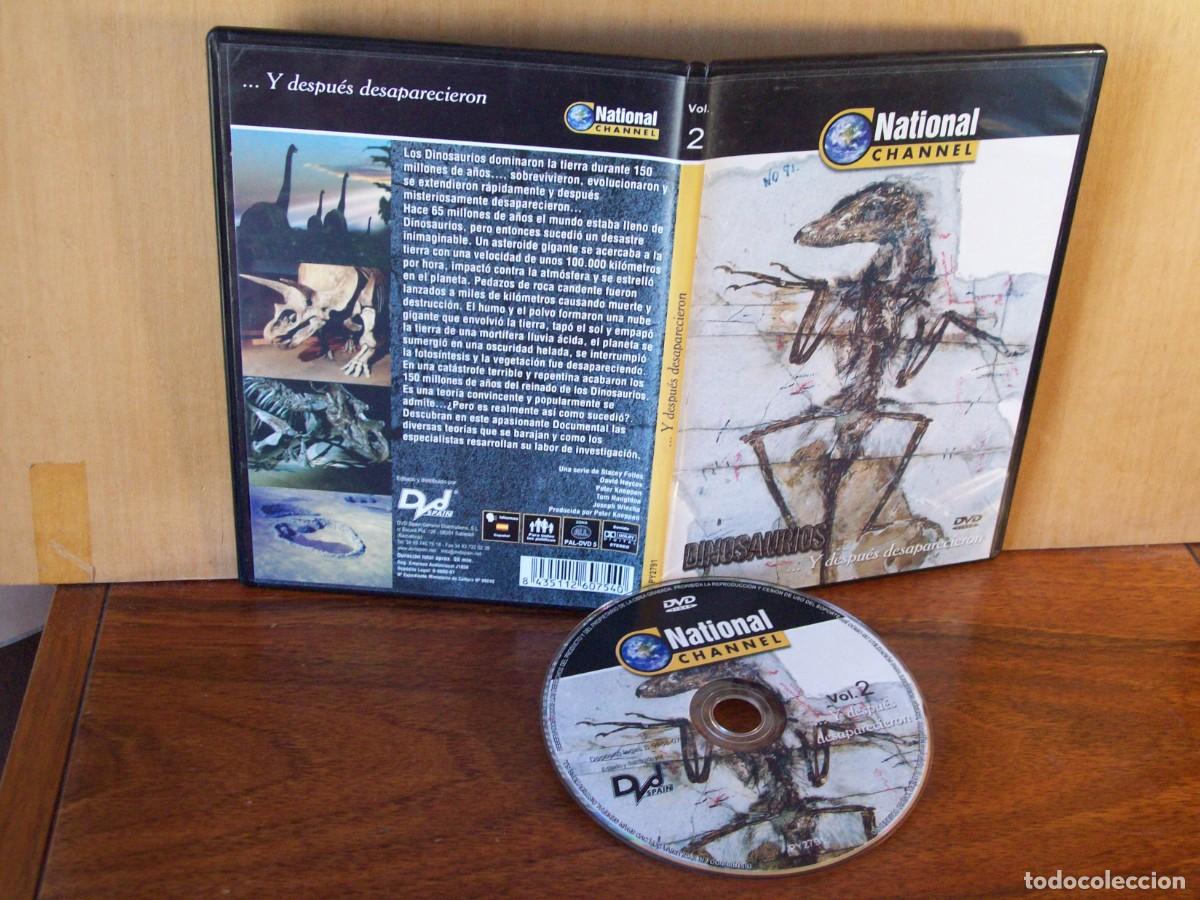 Cine: DINOSAURIOS Y DESPUES DESAPARECIERON - DOCUMENTALES NATIOINAL CHANNEL DVD