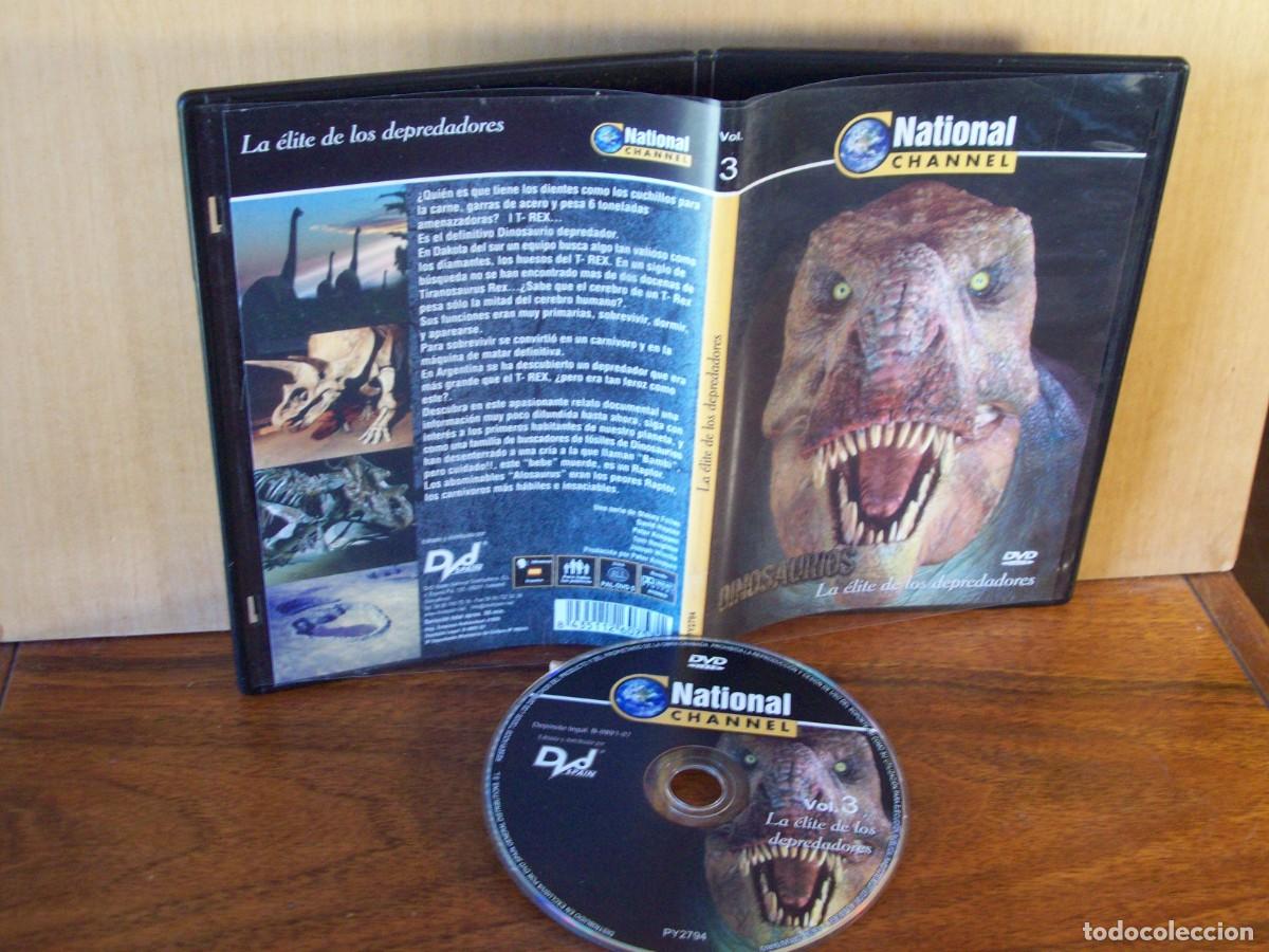 Cine: DINOSAURIOS ........ LA ELITE DE LOS DEPREDADORES - DVD NATINAL CHANNEL
