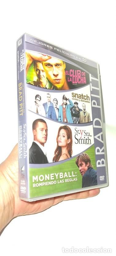 Cine: DVD Brad Pitt: El Club de la Lucha/Sanatch/Sr.ySra. Smith/MoneyBall - Precintada - Mejores Pel&iacute;culas