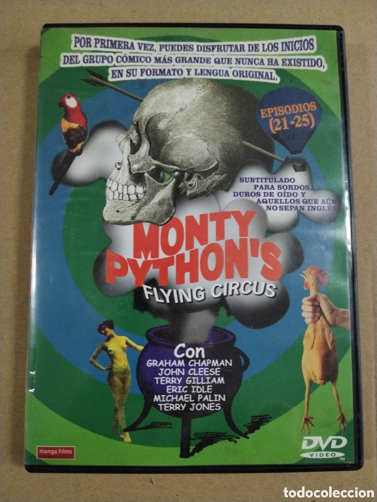 Cin&eacute;ma: MONTY PYTHONS FLYING CIRCUS EPISODIOS 21 / 25 . DVD