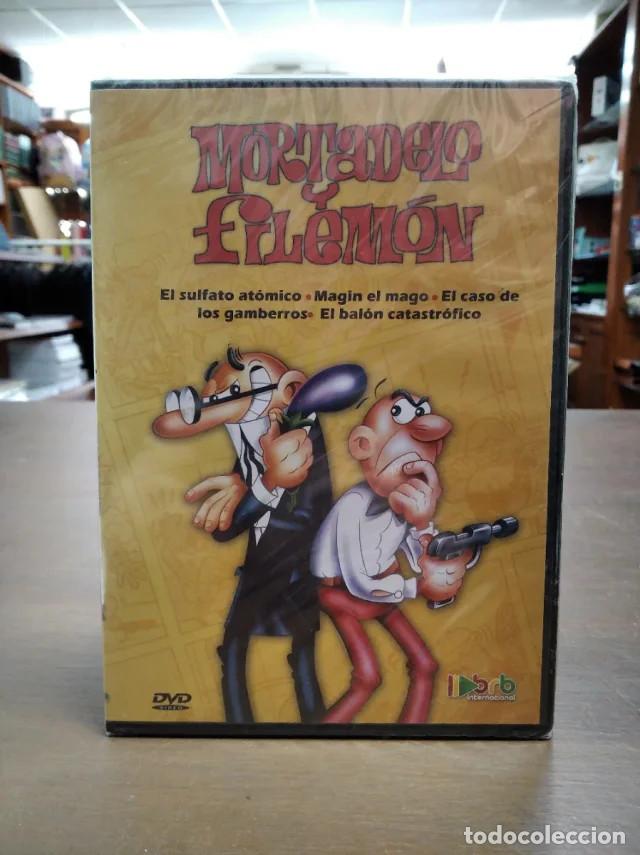 Cine: Mortadelo y Filem&oacute;n DVD: El sulfato at&oacute;mico, Magin el mago, El caso de los gamberros y El bal&oacute;n