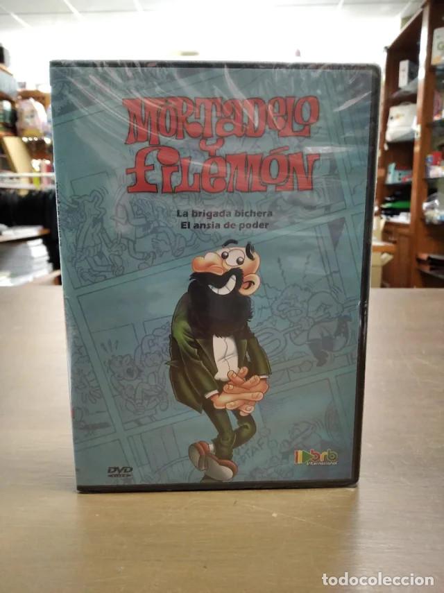 Cine: Mortadelo y Filem&oacute;n DVD: La brigada bicher y El ansia de poder.