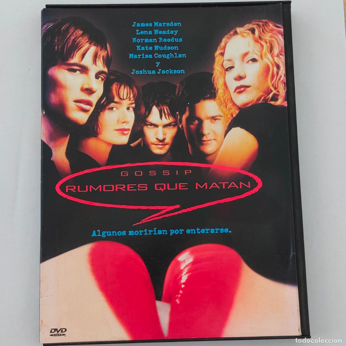 Cine: GOSSIP RUMORES QUE MATAN DVD PEL&Iacute;CULA SUSPENSE BULOS SOCIEDAD ESTUDIANTES DE PERIODISMO RUMOR FALSO