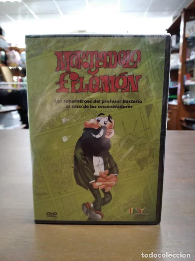 Cine: DVD Mortadelo y Filem&oacute;n: El caso de los secuestradores y Los superh&eacute;roes del profesor Bacterio.