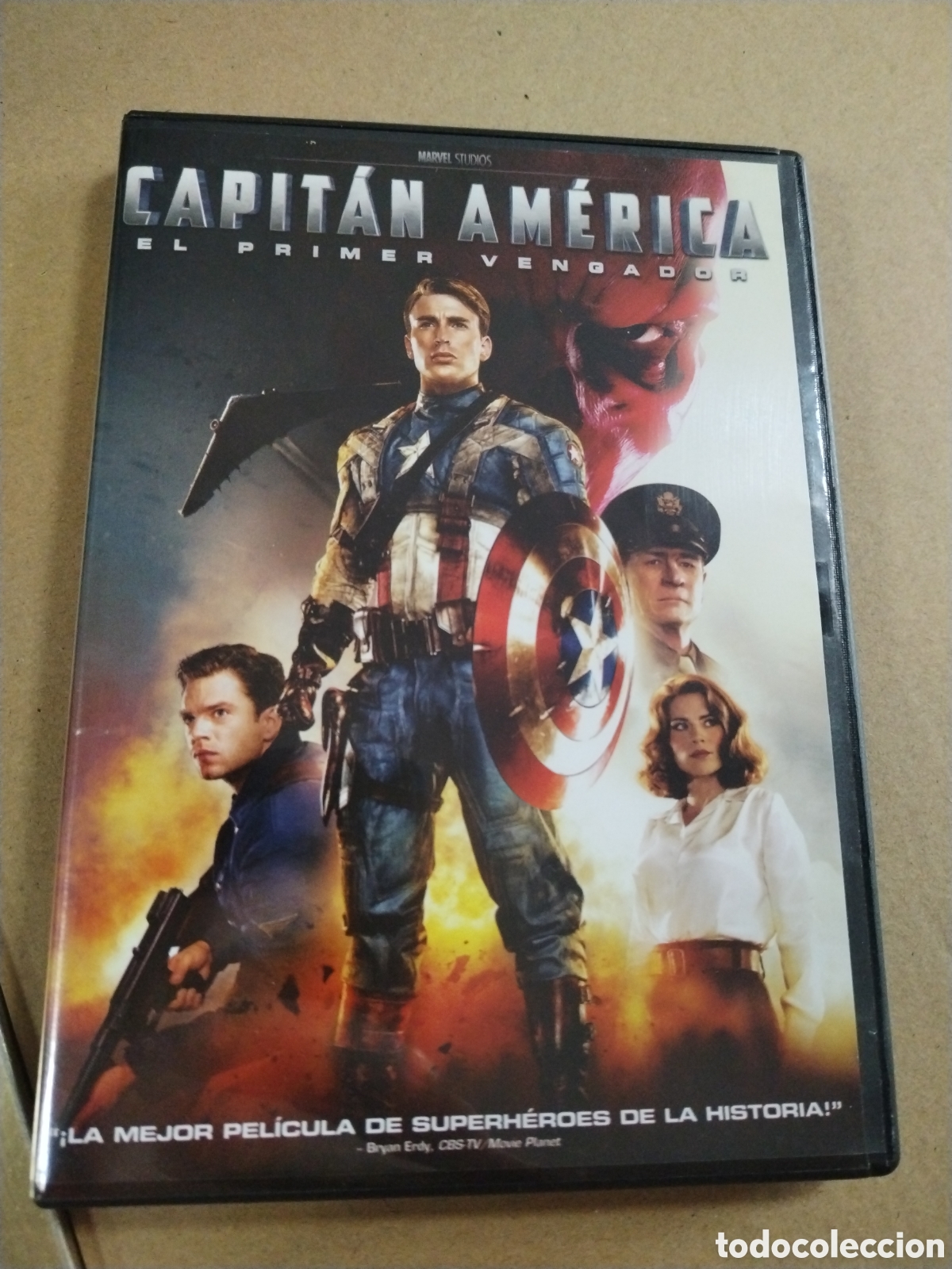 Cine: CAPIT&Aacute;N AM&Eacute;RICA. EL PRIMER VENGADOR. DVD
