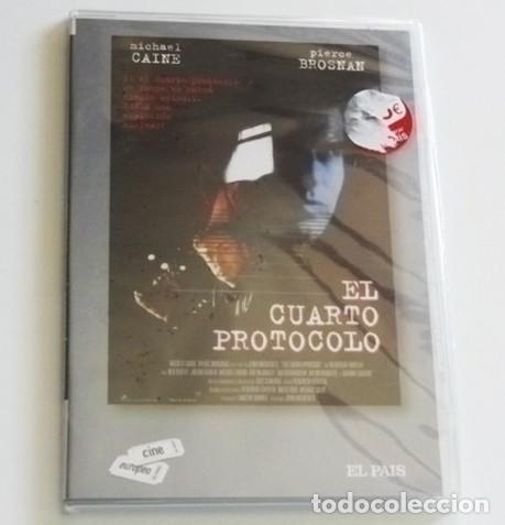 Cine: EL CUARTO PROTOCOLO DVD PEL&Iacute;CULA SUSPENSE ACCI&Oacute;N MICHAEL CAINE PIERCE BROSNAN CASSIDY ESP&Iacute;AS FORSYTH