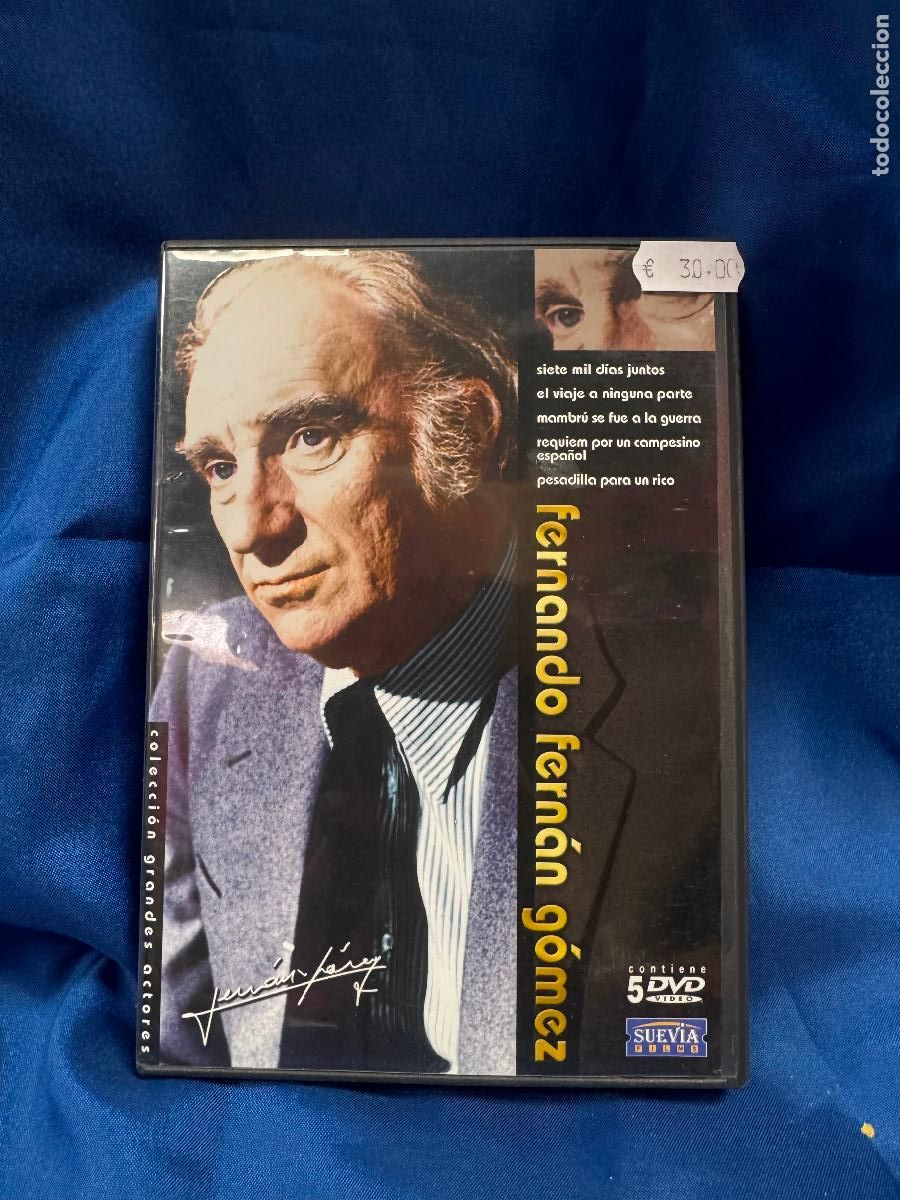 Cine: FERNANDO FERNAN GOMEZ 5 DVD COLECCION GRANDES ACTORES