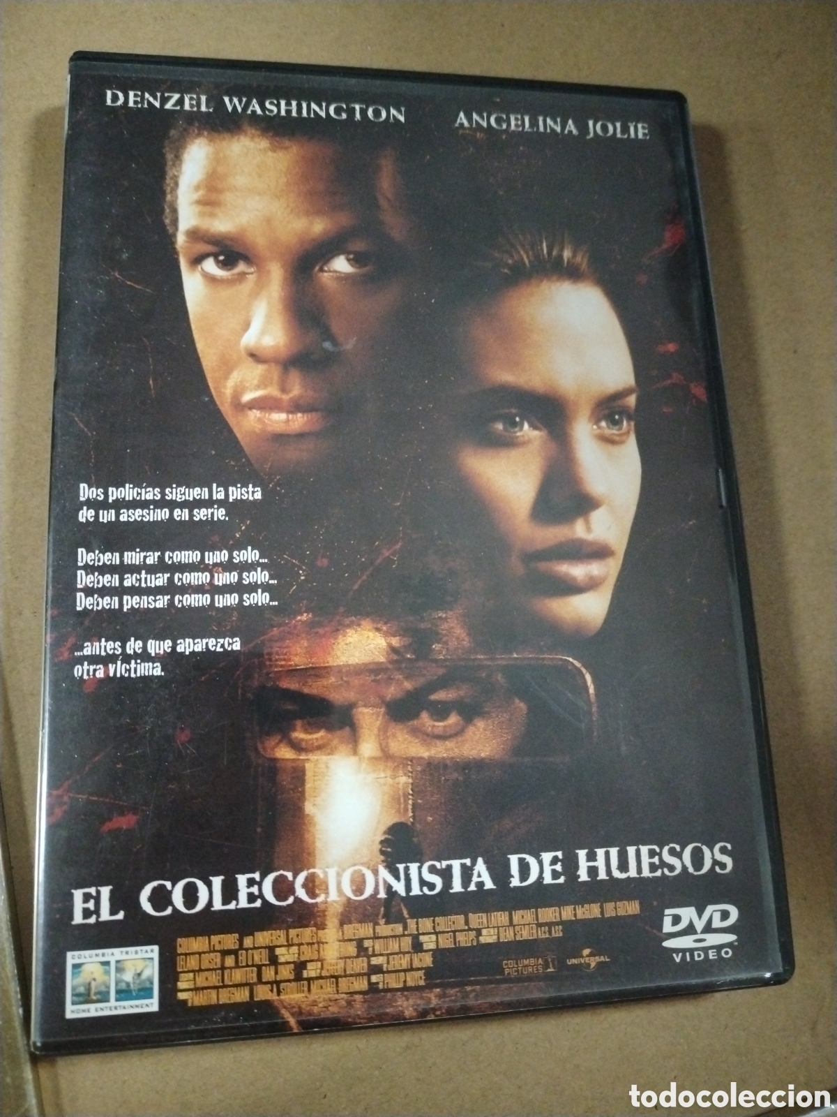 Cine: EL COLECCIONISTA DE HUESOS. DVD.