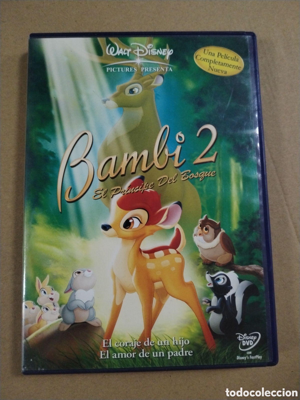 Cine: BAMBI 2. WALT DISNEY. DVD.