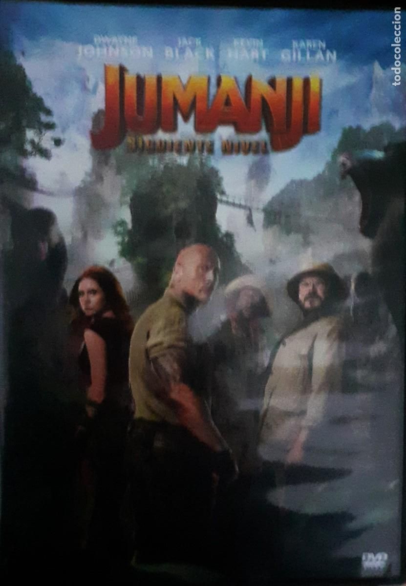 Cine: JUMANJI, PARTE 3. EL SIGUIENTE NIVEL. CINE EN DVD. COLECCION.