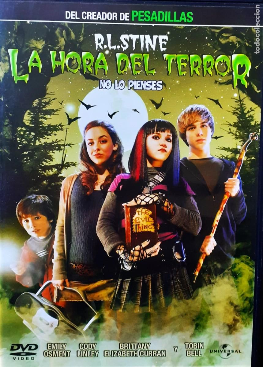 Cine: LA HORA DEL TERROR, NO LO PIENSES. CINE EN DVD. COLECCION.