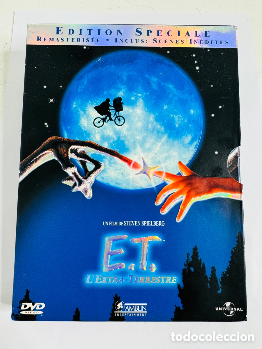 Cine: edici&oacute;n especial en DVD de la pel&iacute;cula &rdquo;E.T., el extraterrestre&rdquo; de Steven Spielberg