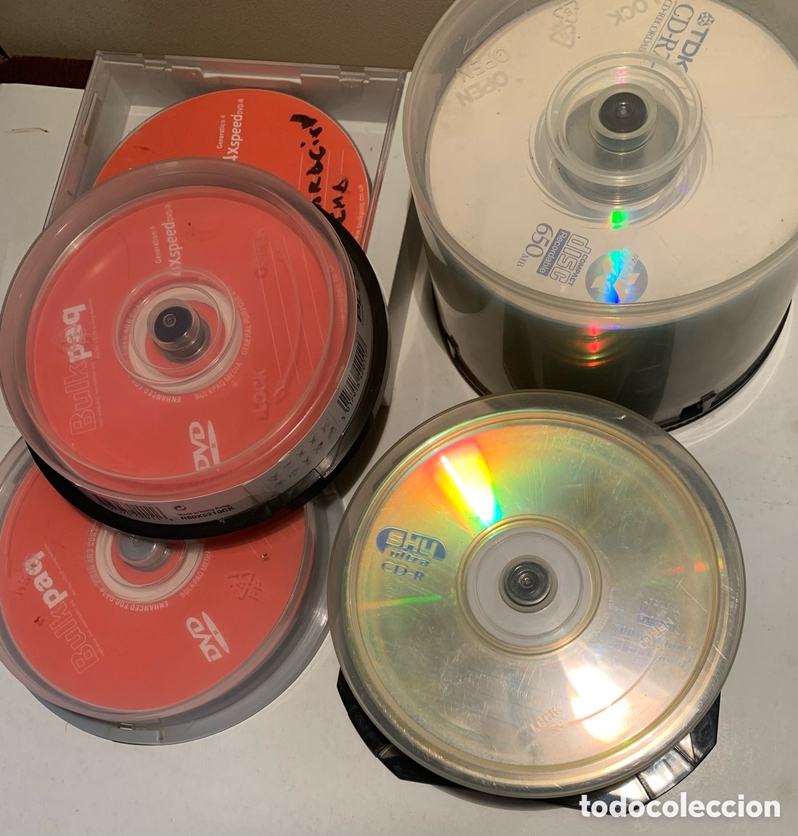 Cine: Lote de 94 Dvd para Grabar