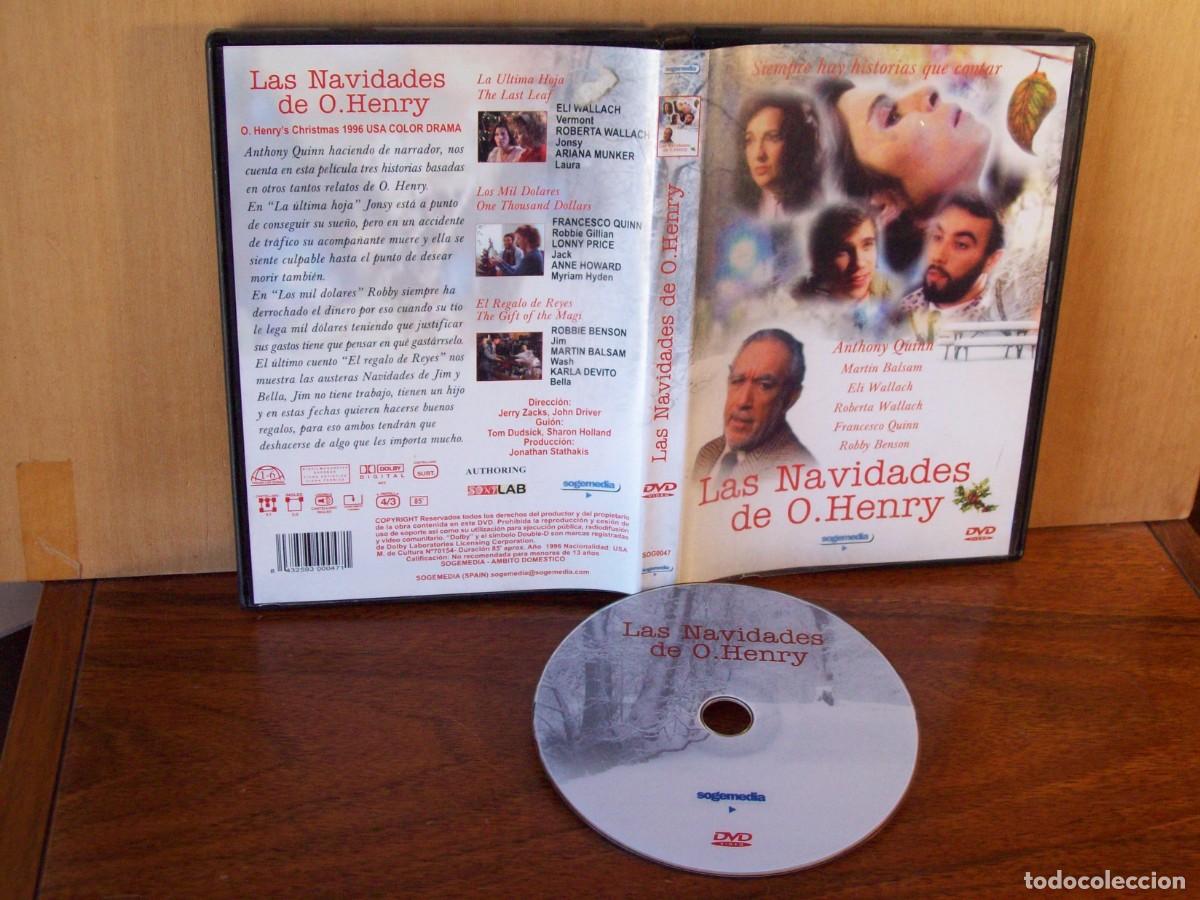 Cine: LAS NAVIDADES DE O. HENRY - ANTHONY QUINN - MARTIN BALSAM - ELI WALLAH - DVD