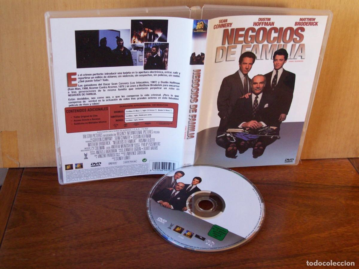 Cine: NEGOCIOS DE FAMILIA - SEAN CONNERY - DUSTIN HOFFMAN - MATTEHW BRODERICK - DVD