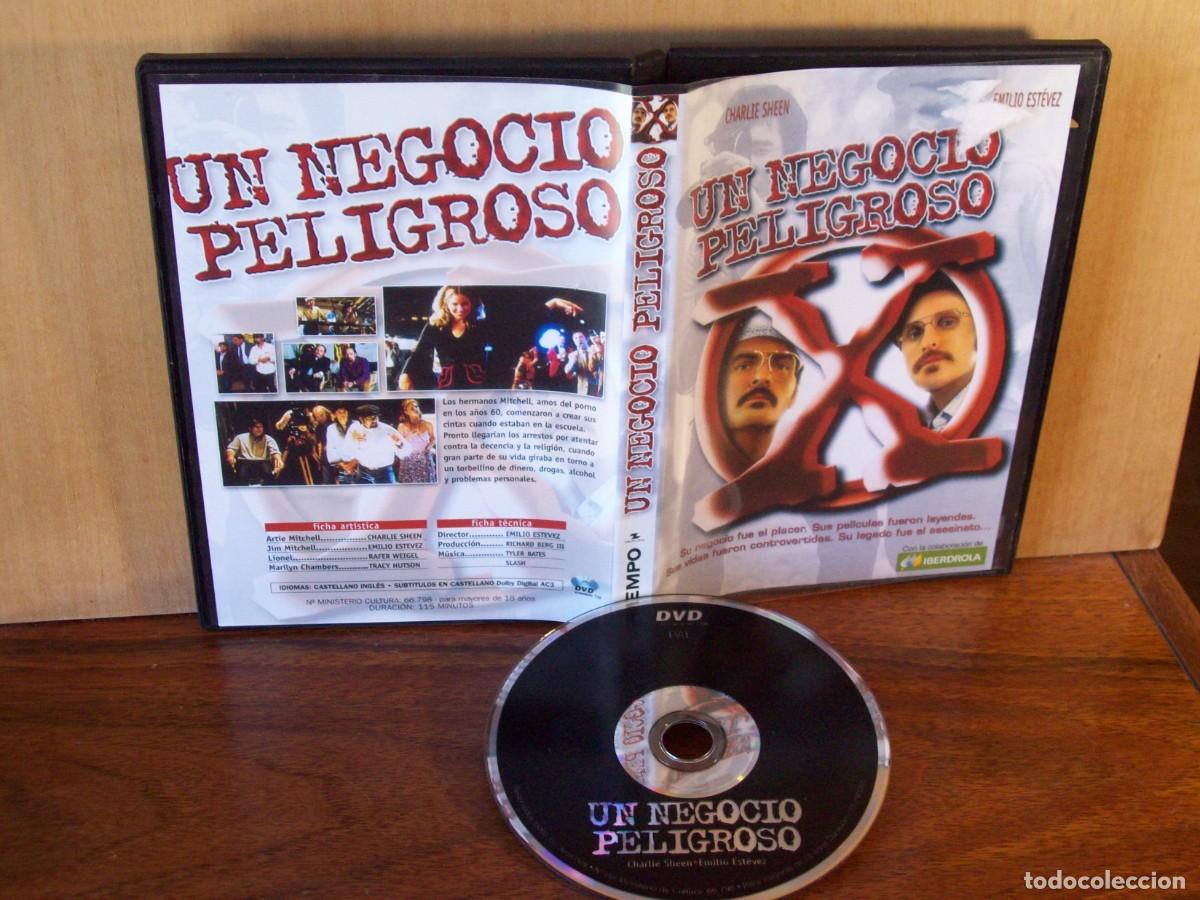 Cine: UN NEGOCIO PELIGROSO - CHARLIE SJEEN - EMILIO ESTEVEZ - RAFER WEIGEL - DVD