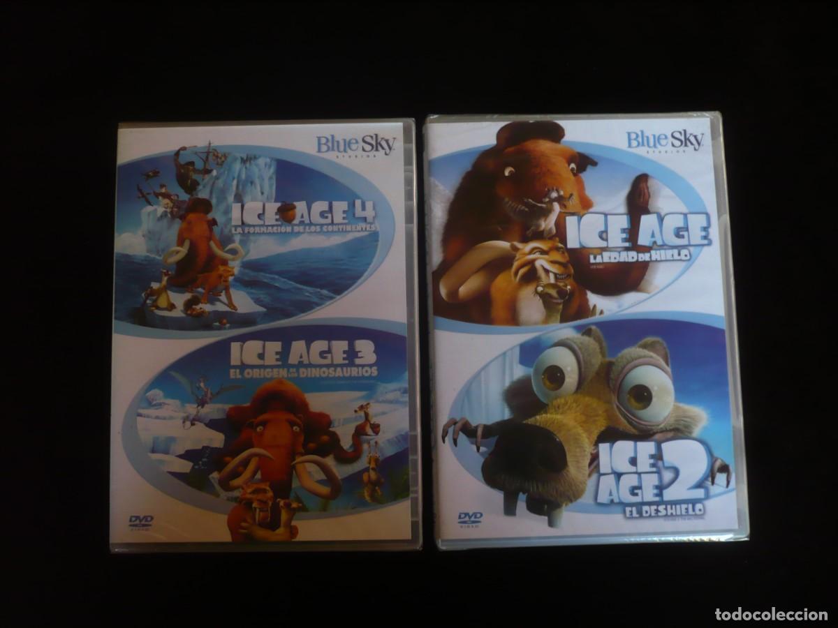 Cine: ice age - 1 + 2 + 3 + 4 - dvd nuevo precintado