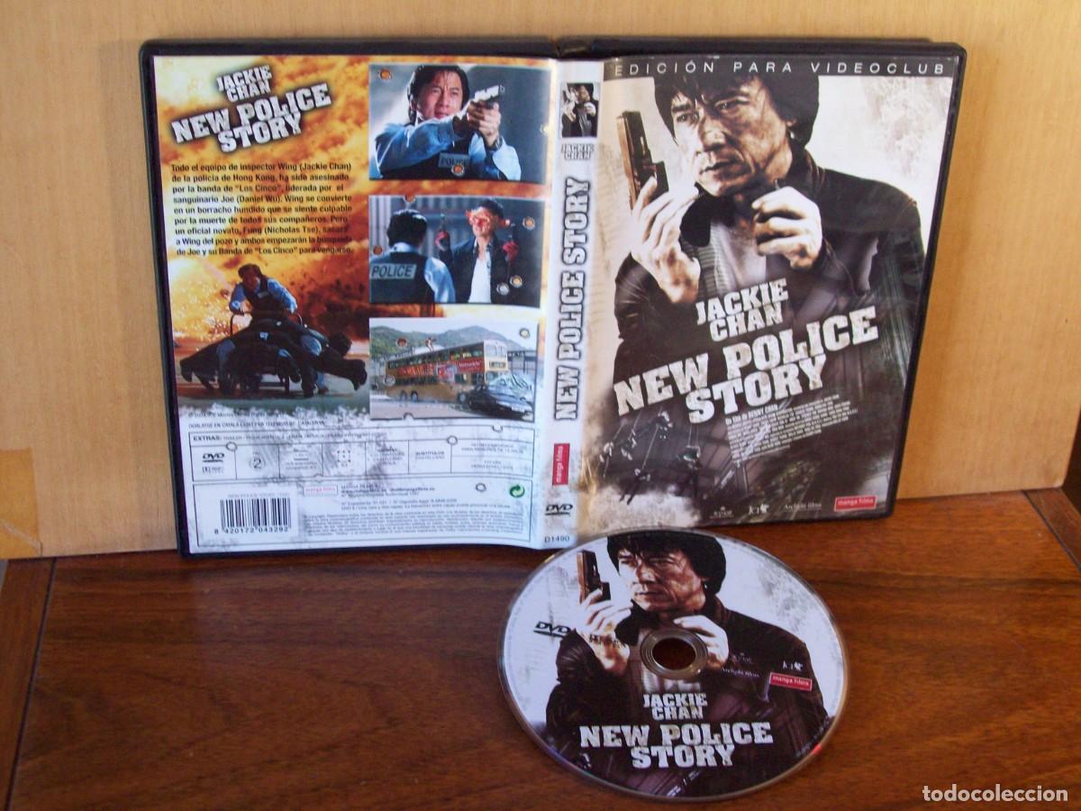 Cine: NEW POLICE STORY - JACKIE CHAN - NICHOLAS TSE - DVD EDICION ALQUILER