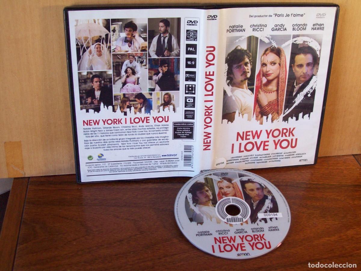 Cine: NEW YORK I LOVE YOU - NATALIE PORTMAN - CHRISTINA RICCI - ANDY GARCIA - ORLANDO BLOOM - DVD