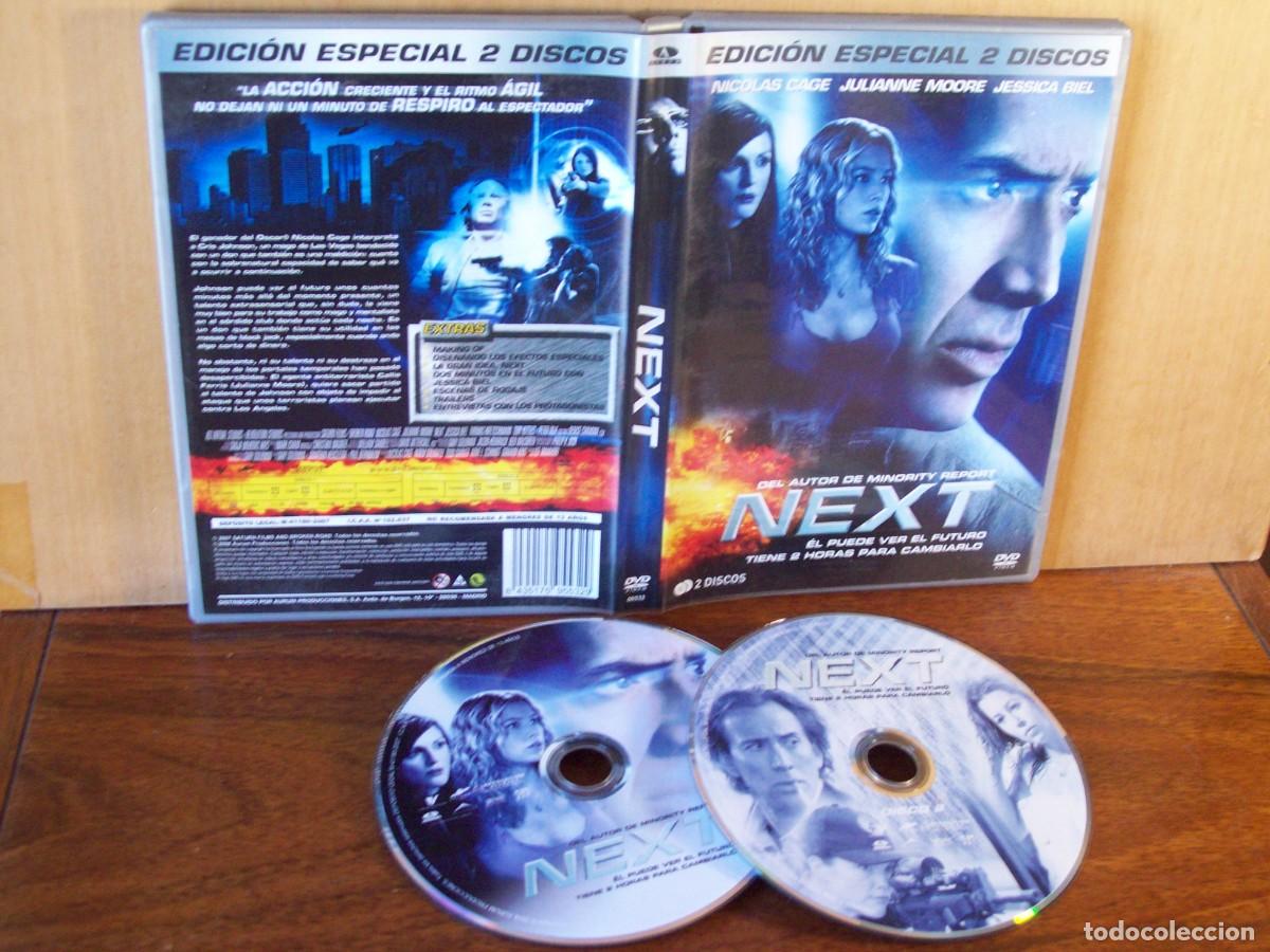 Cine: NEXT - NICOLAS CAGE - JULIANNE MOORE - JESSICA BIEL - DOBLE DVD EDICION ESPECIAL
