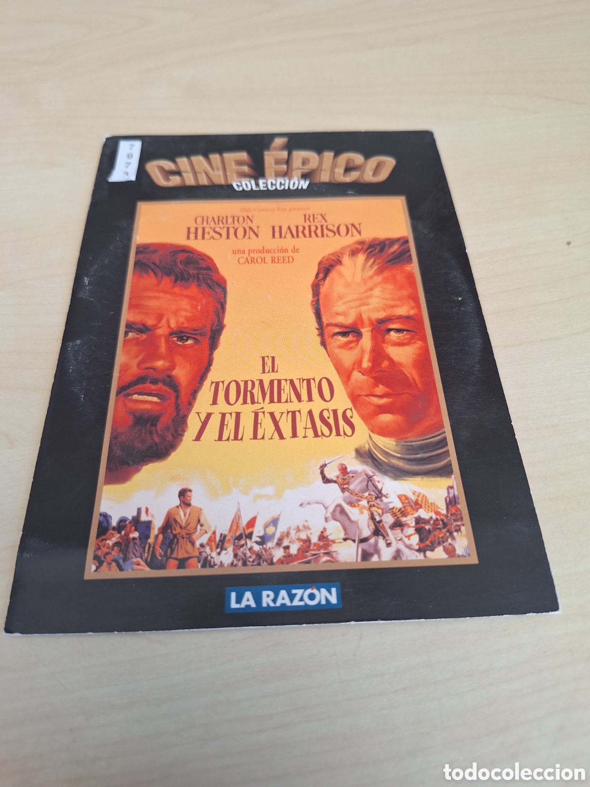 Cine: CNT7973 el tormento y el extasis DVD CARTON