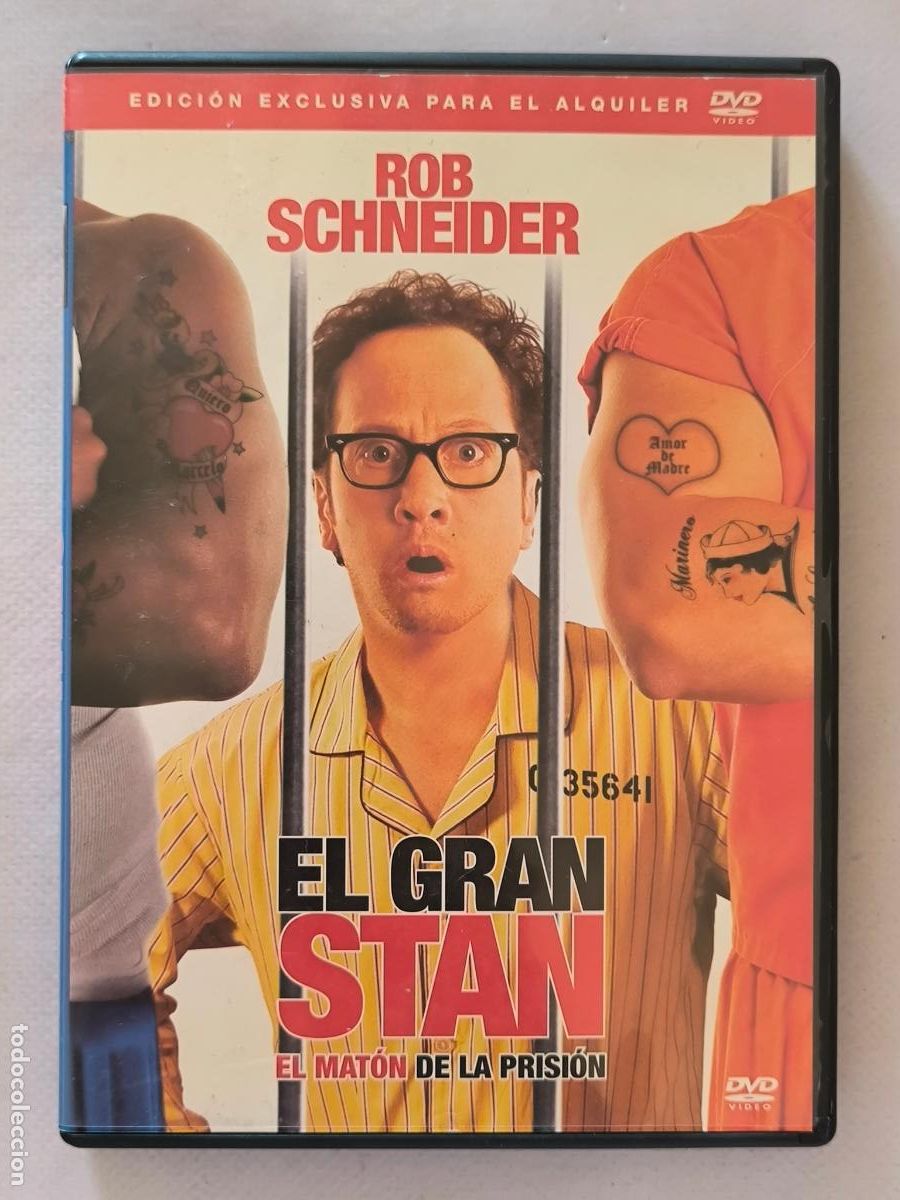 Cine: DVD EL GRAN STAN - EDICION DE ALQUILER - ROB SCHNEIDER (5X)