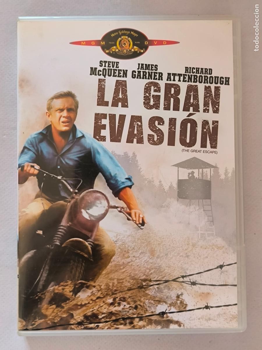 Cine: DVD LA GRAN EVASION - STEVE MCQUEEN (5Y)
